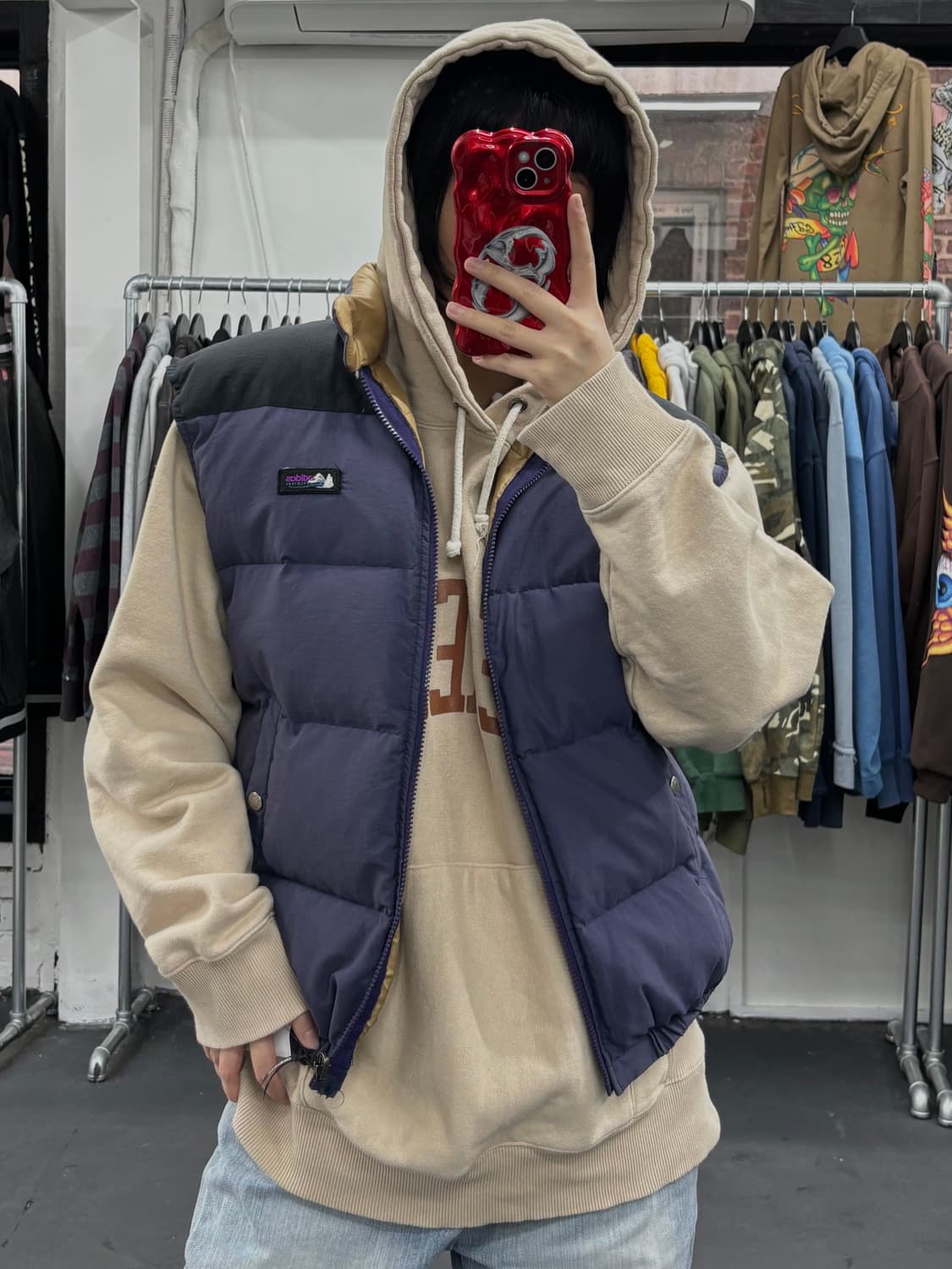 아디다스 어드벤쳐 조끼 패딩 상품이미지2