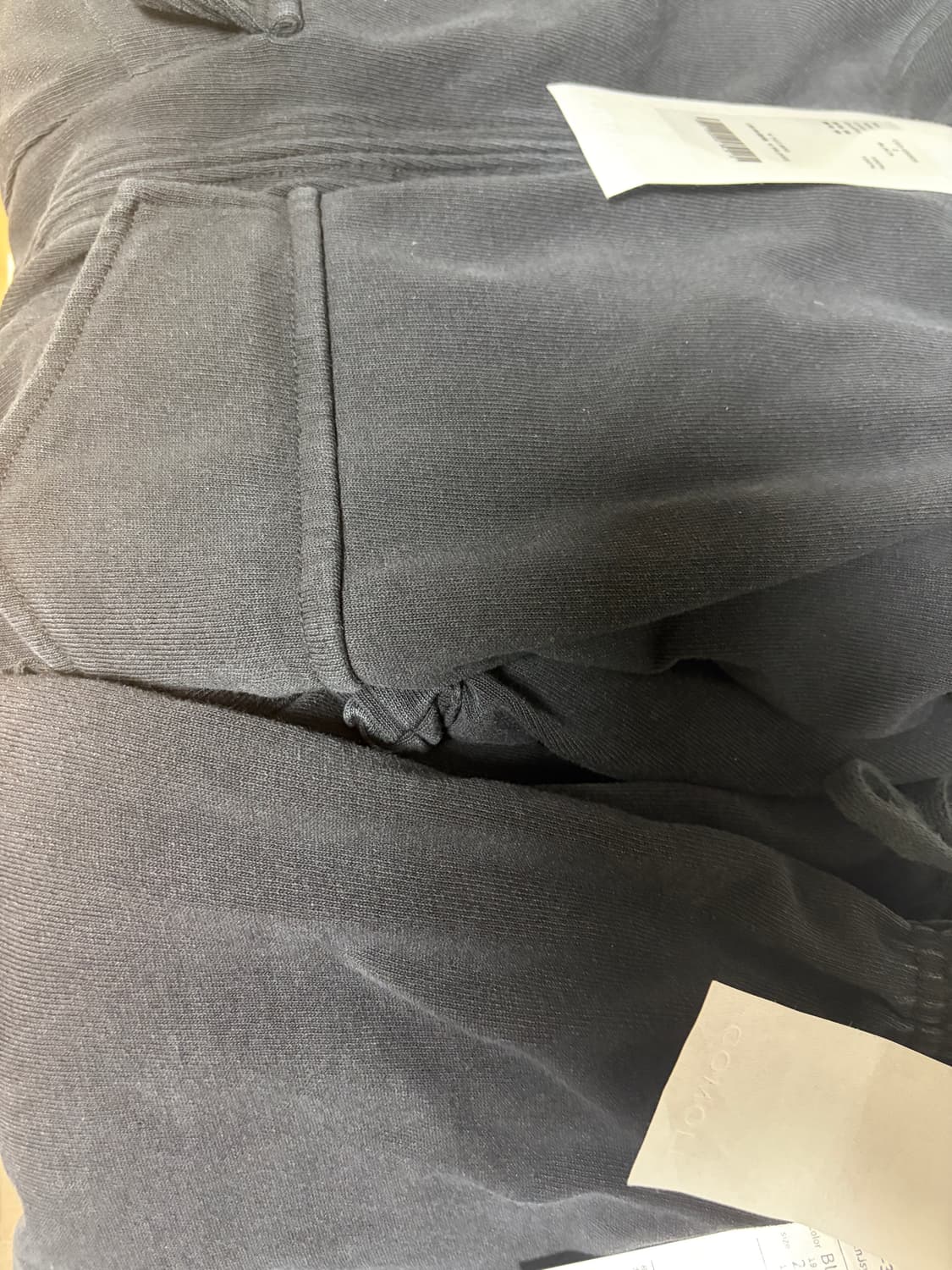 [새상품]25fw 코튼 저지 니턱 팬츠 2사이즈 상품이미지6