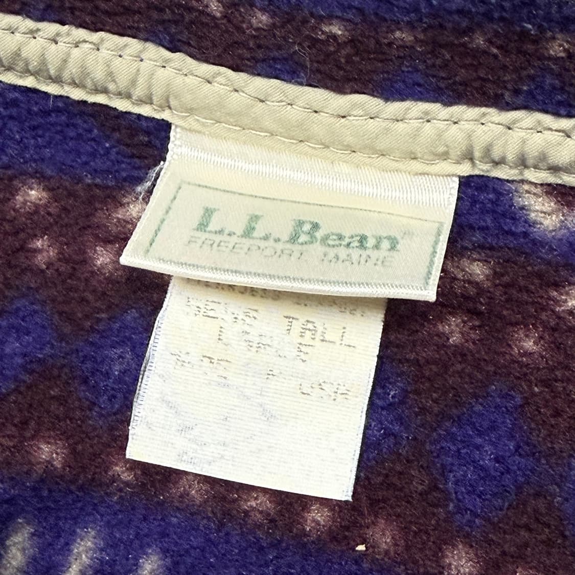 (107) 80s 엘엘빈 플리스 풀오버 상품이미지7