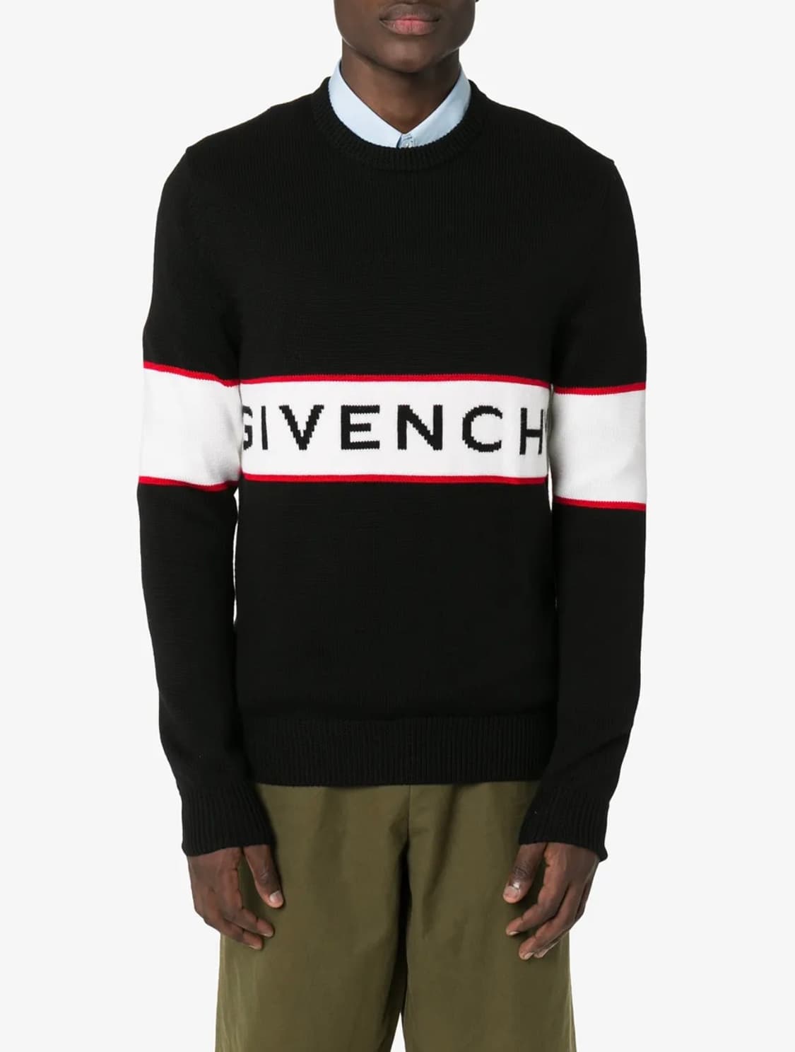 [95] 지방시 인타르시아 로고 니트 상품이미지2