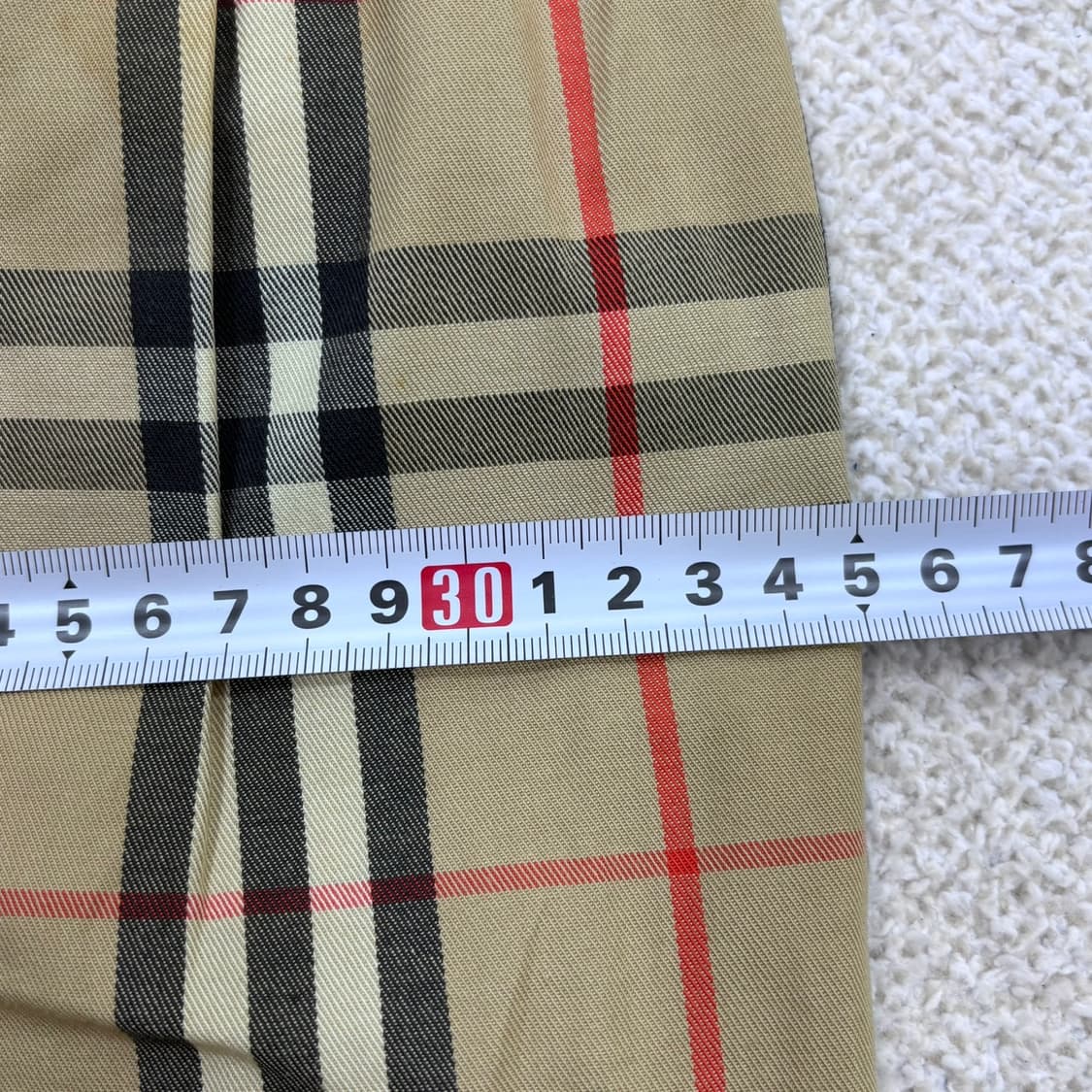 36 버버리 골프 체크 패턴 팬츠 0331E 상품이미지9