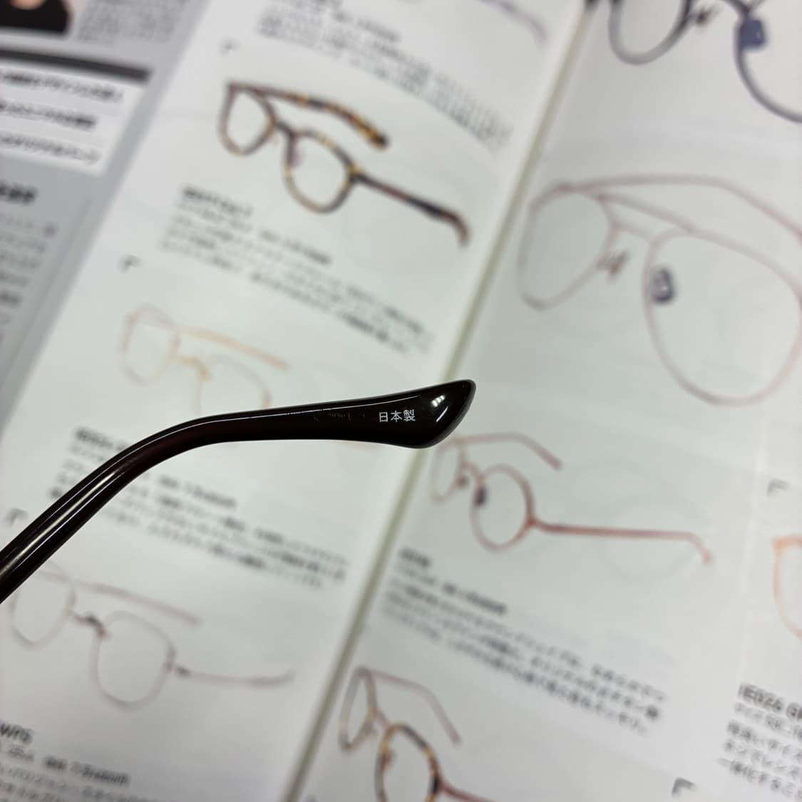 MIZUNO 미즈노 반무테 티타늄 골드 일본 안경 상품이미지7