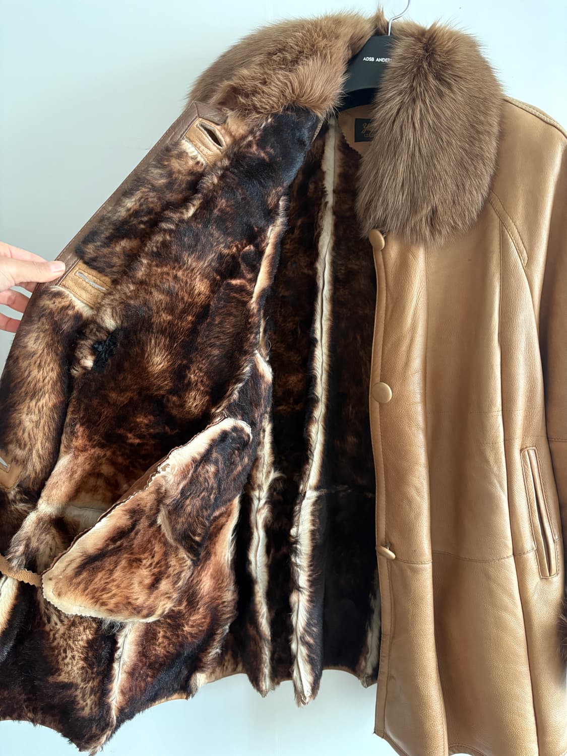 리얼 양털 무스탕  상품이미지4