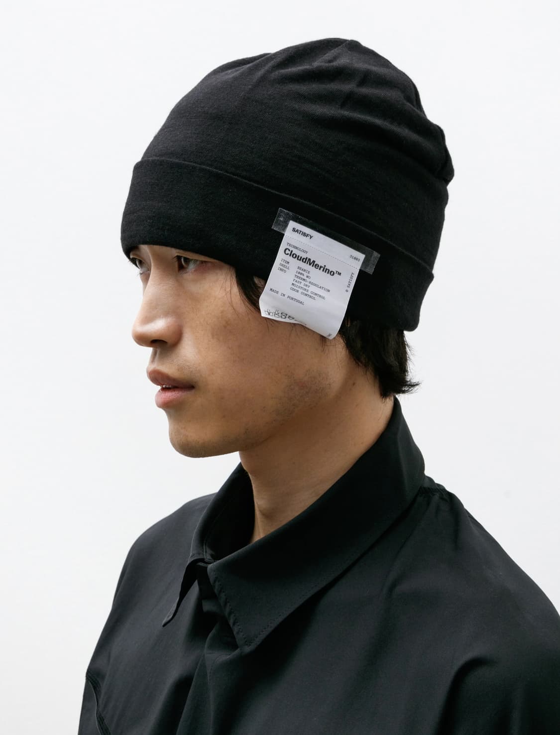 [새상품] 새티스파이 클라우드메리노 비니 블랙 상품이미지1