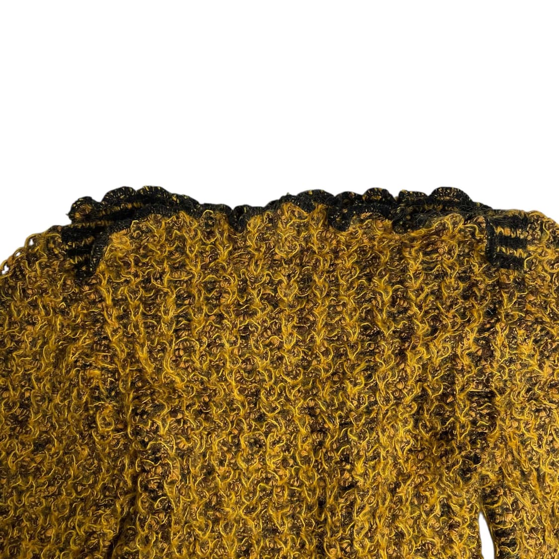 Antoine 모헤어 블렌드 엘로우 니트(france made) 상품이미지5