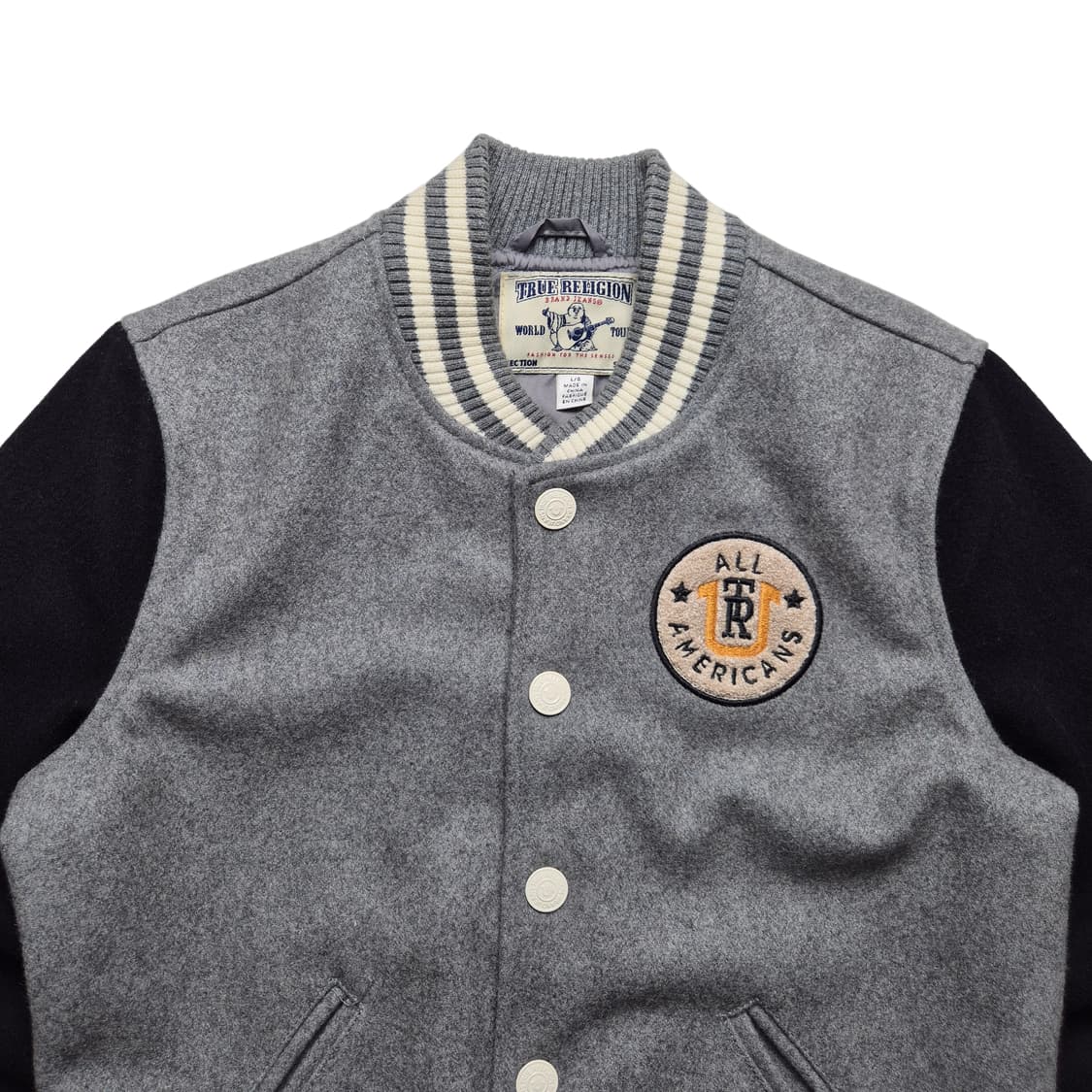 [L] 트루릴리젼 울 바시티 자켓 상품이미지4