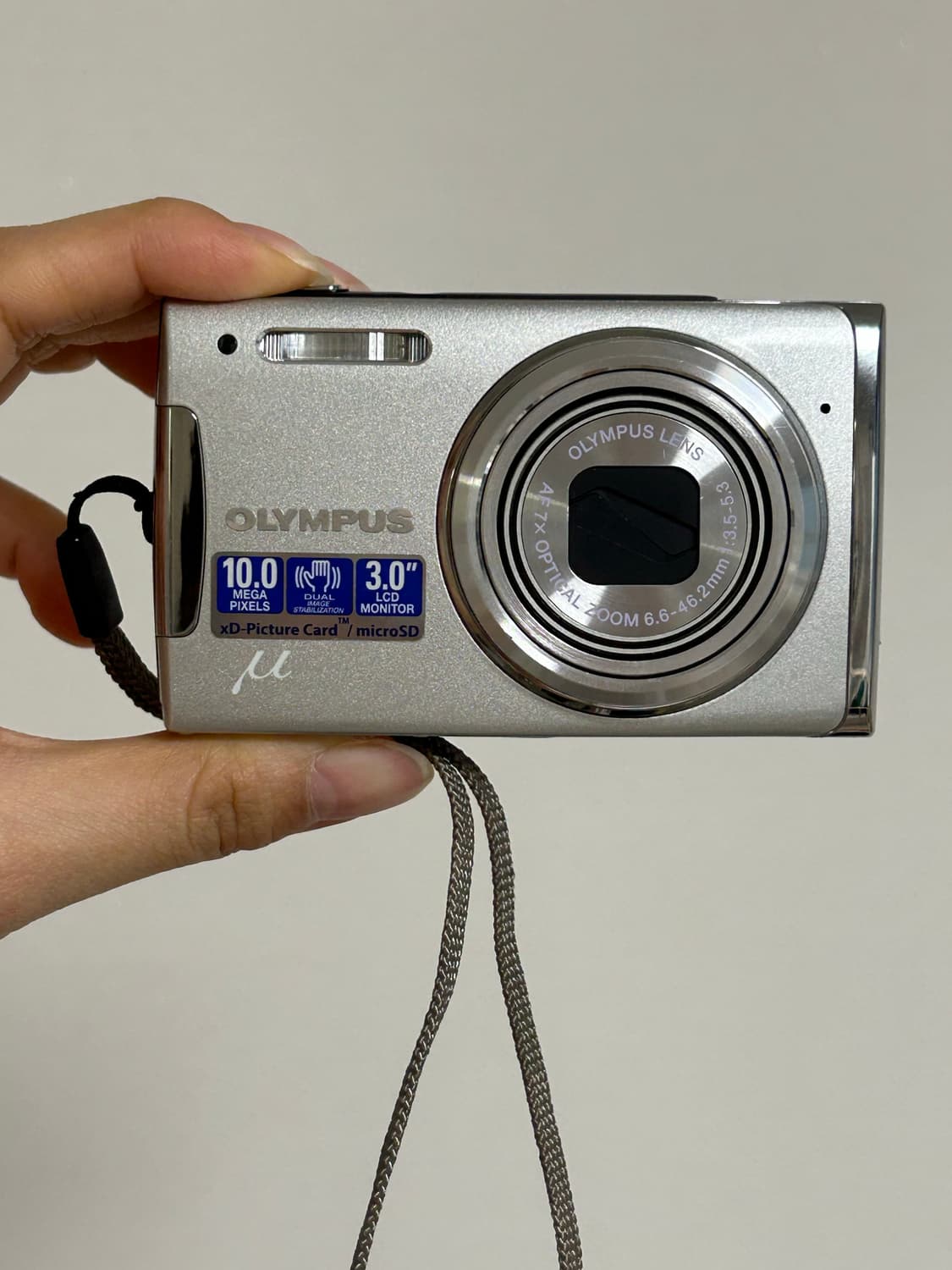 작례⭕ 올림푸스 뮤 1060 실버 빈티지디카 디지털카메라 (민트급✨) 상품이미지1