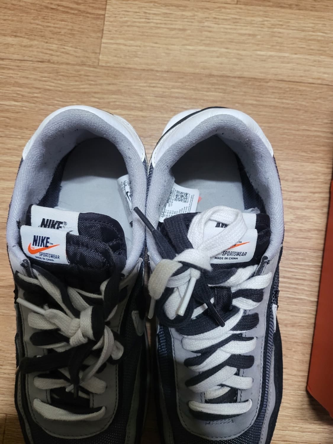 [295]나이키x사카이LD와플 블랙 상품이미지8