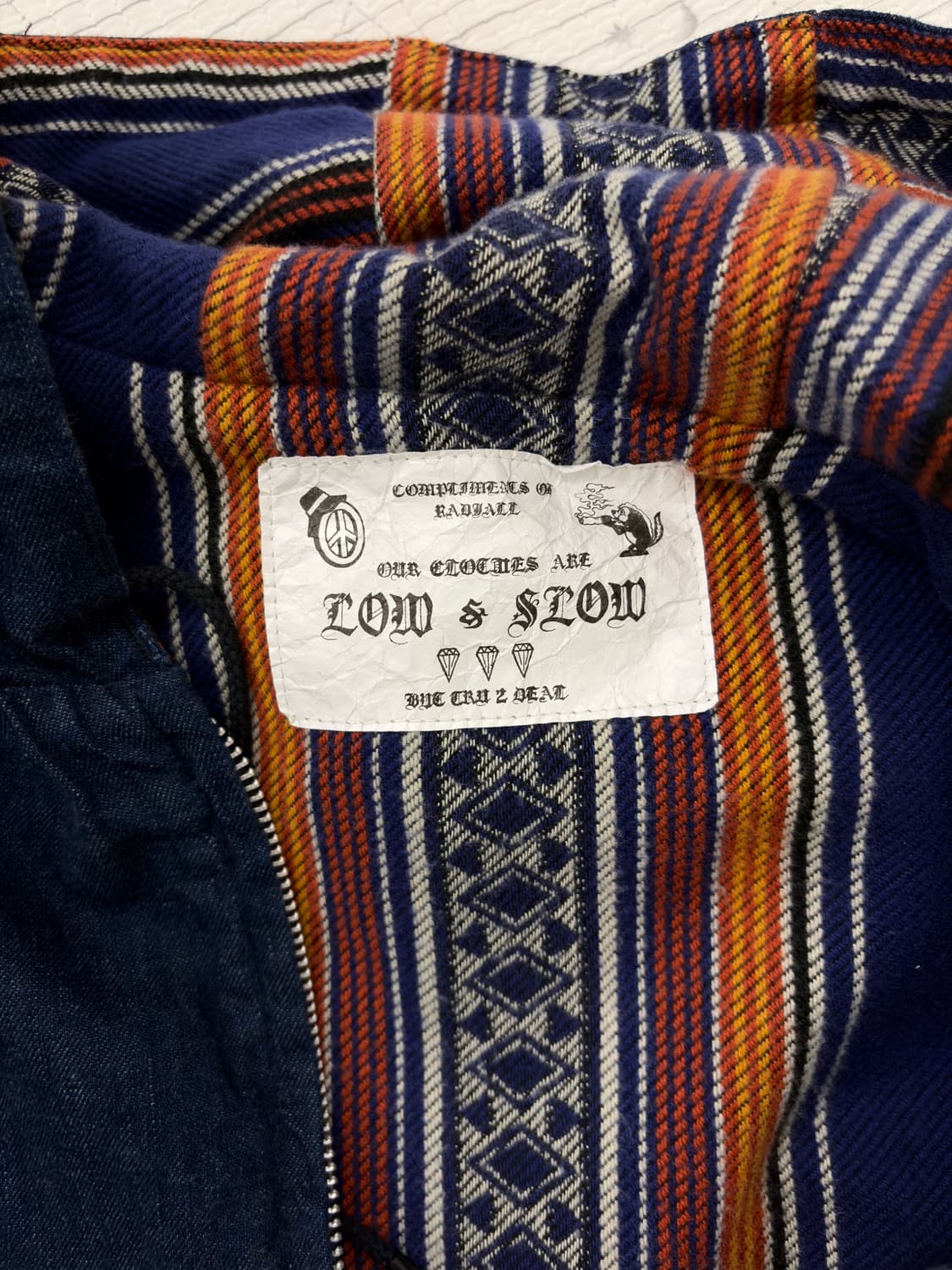 [Radiall] 라디올 리버시블 데님 후드집업 상품이미지6