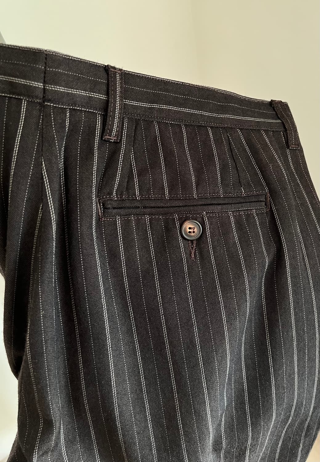 DRIES VAN NOTEN wool stripe pants 상품이미지2