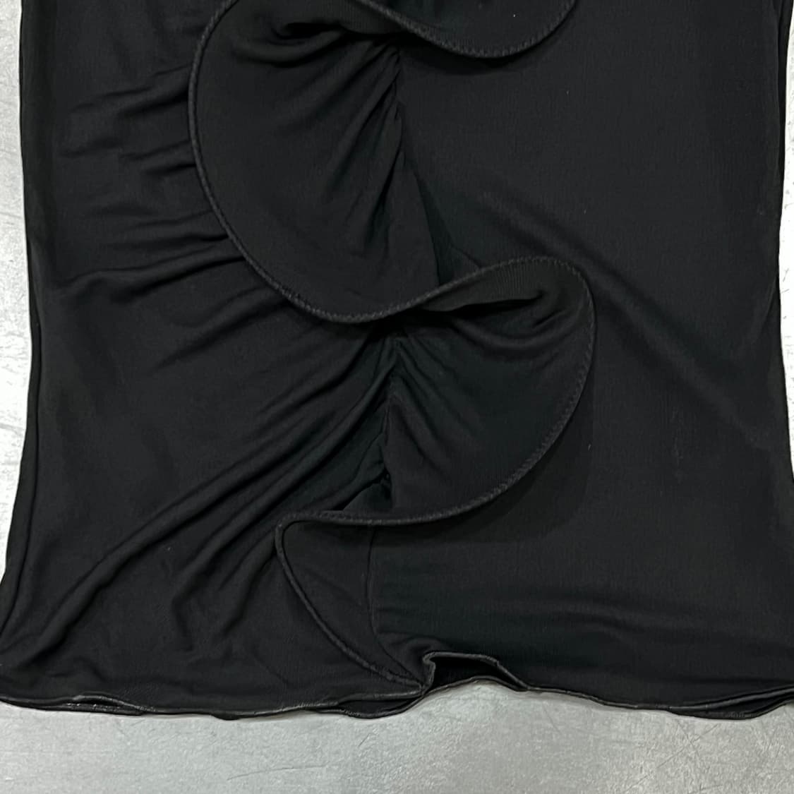 데드스탁 아르마니 꼴레지오니 드레이프 슬리브리스 블라우스 y16016 상품이미지4