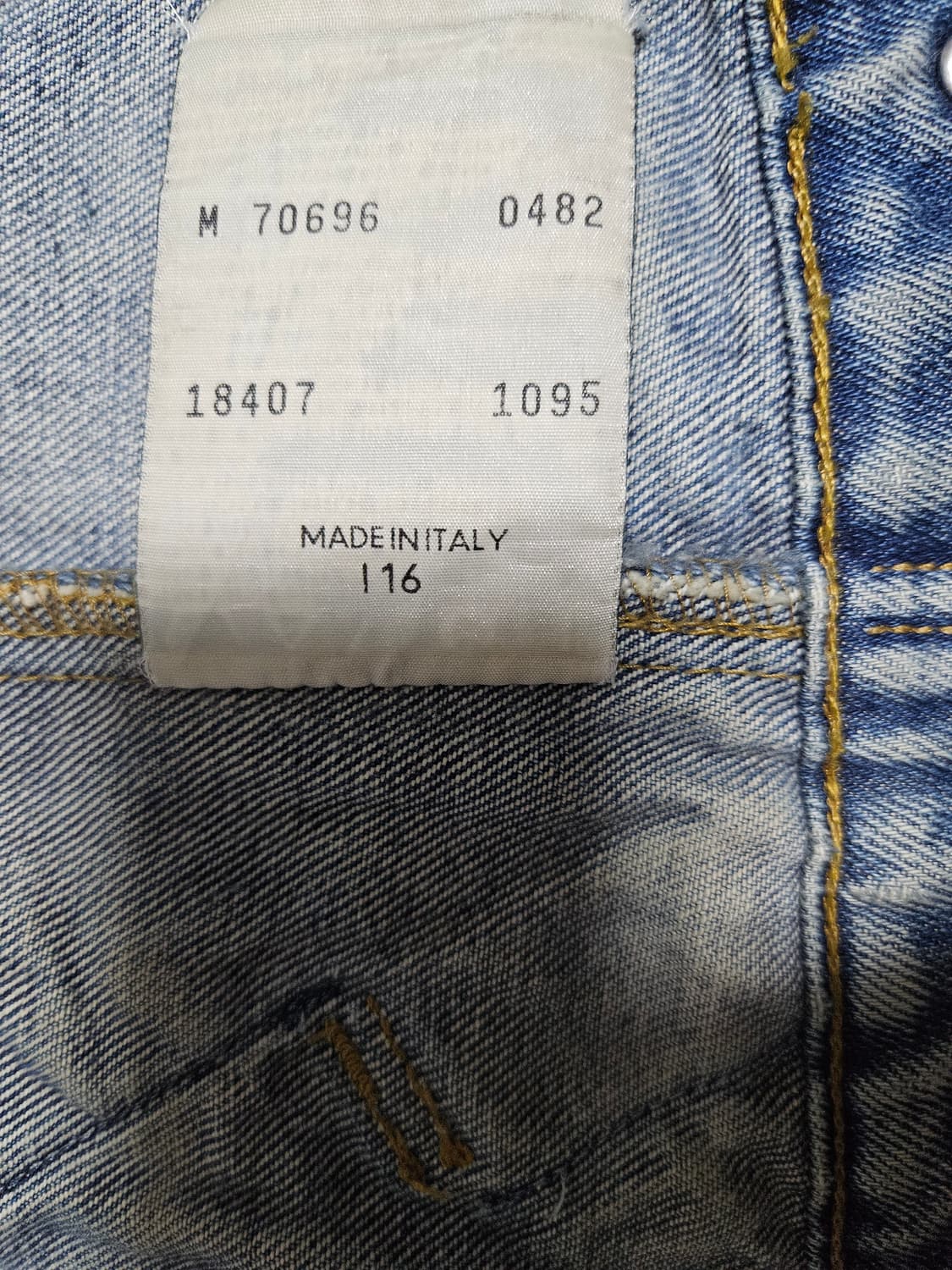 리바이스 90s 70696 오렌지탭 데님 자켓 상품이미지5