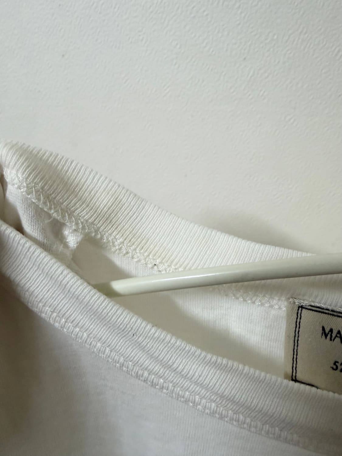 메종키츠네 화이트 로고 티셔츠 상품이미지6