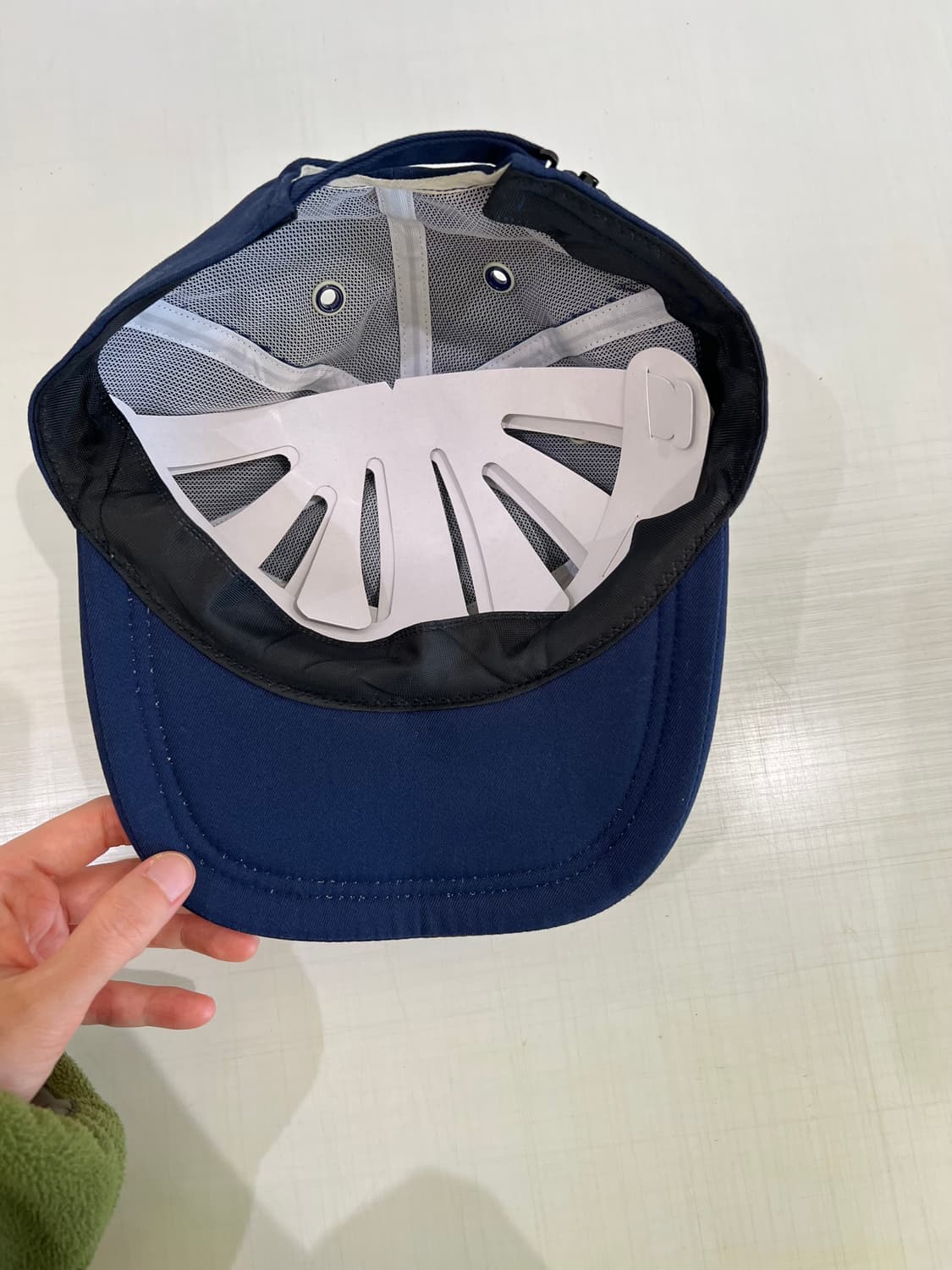 일본빈티지 모자 MECCA TRADING 네이비 판매 상품이미지4