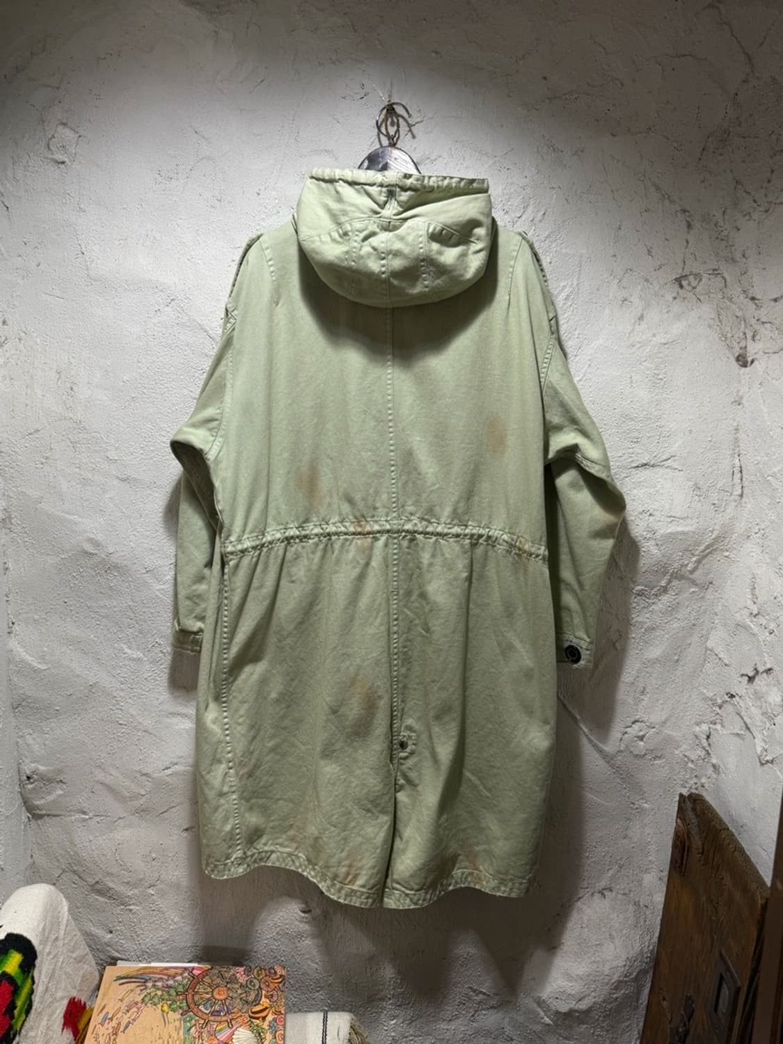 다이리쿠 Dairiku 워시드 모즈 자켓 상품이미지2