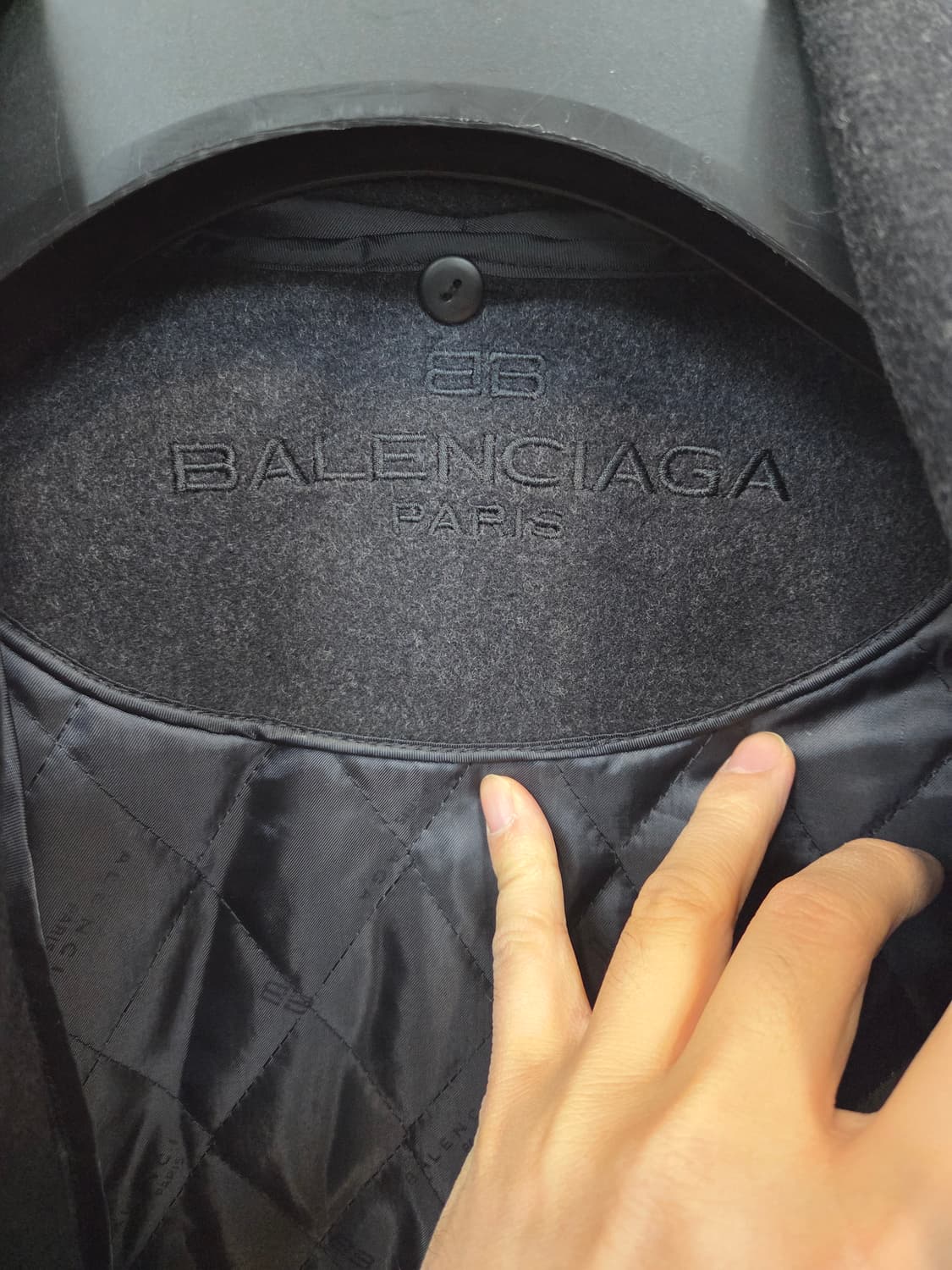 발렌시아가 올드스쿨 울 코트 자켓 95 상품이미지5