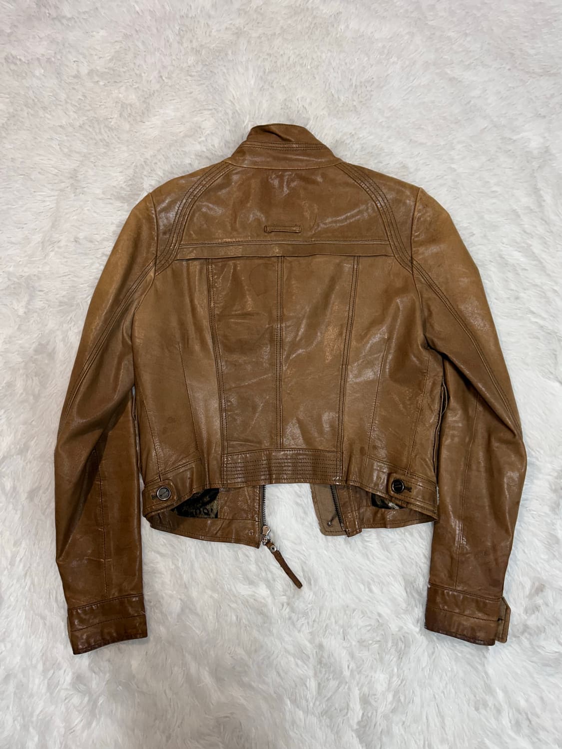 lambskin sand rider jacket 상품이미지3