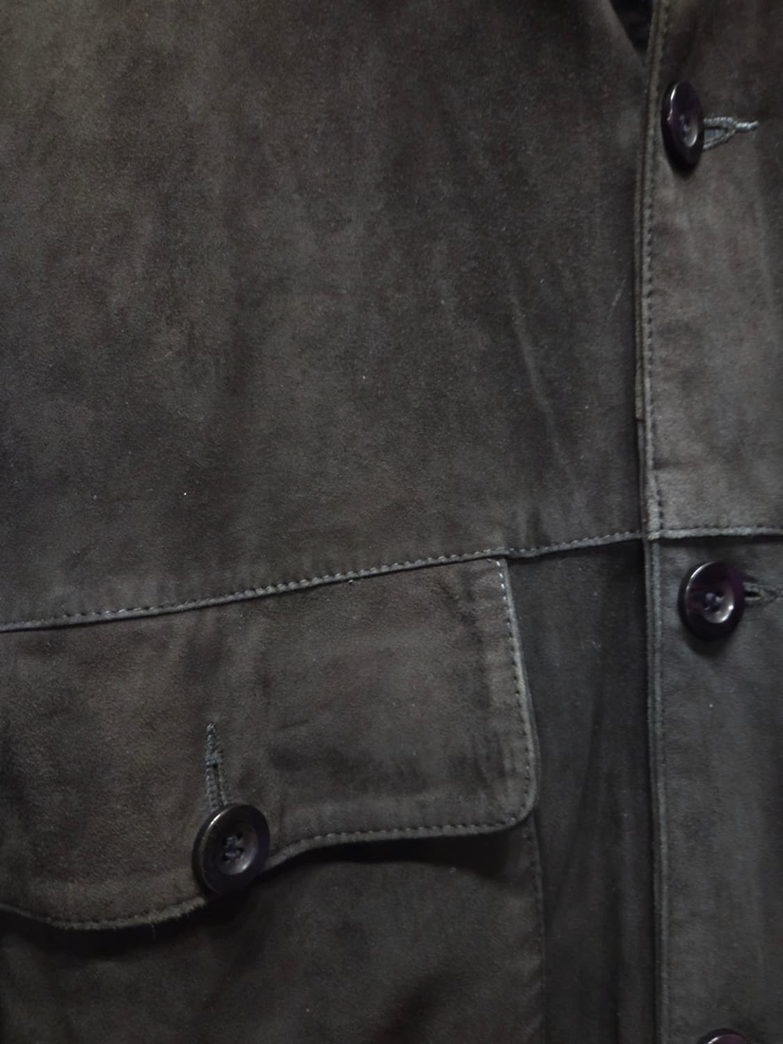 이탈리아 브랜드 FUSARO ANTONIO 스웨이드 해링턴자켓 상품이미지5