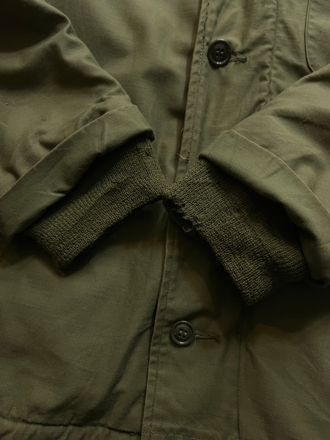 [M]70's 오리지널 U.S NAVY 미 해군 A-2 덱자켓 스텐실 상품이미지6