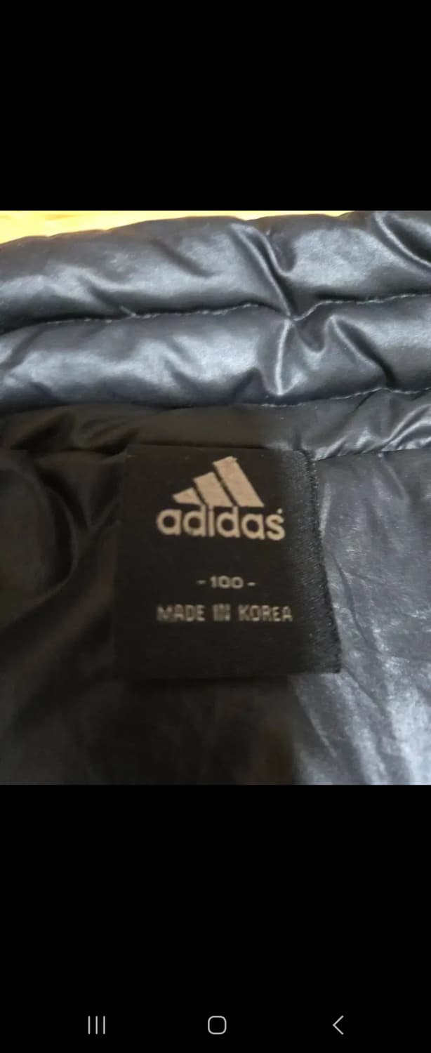 아디다스 올드스쿨 대장급 검초 덕다운 패딩 상품이미지7