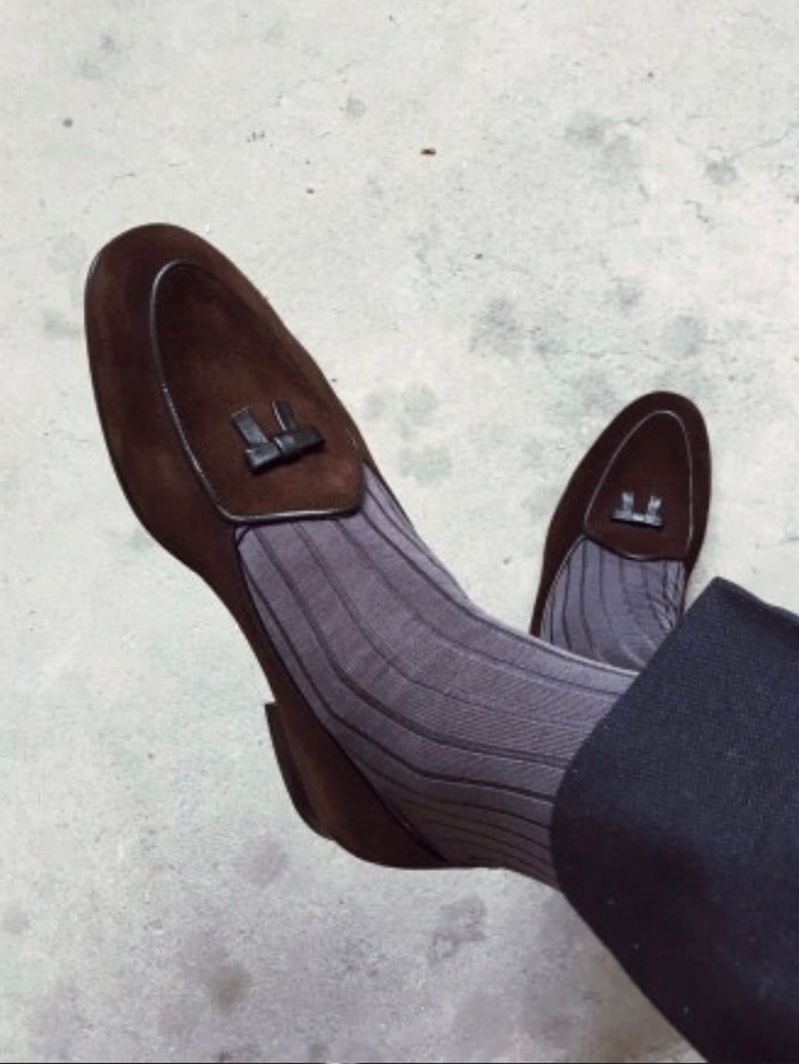 보우타이 보타이 벨지안 스웨이드 로퍼 260 상품이미지2