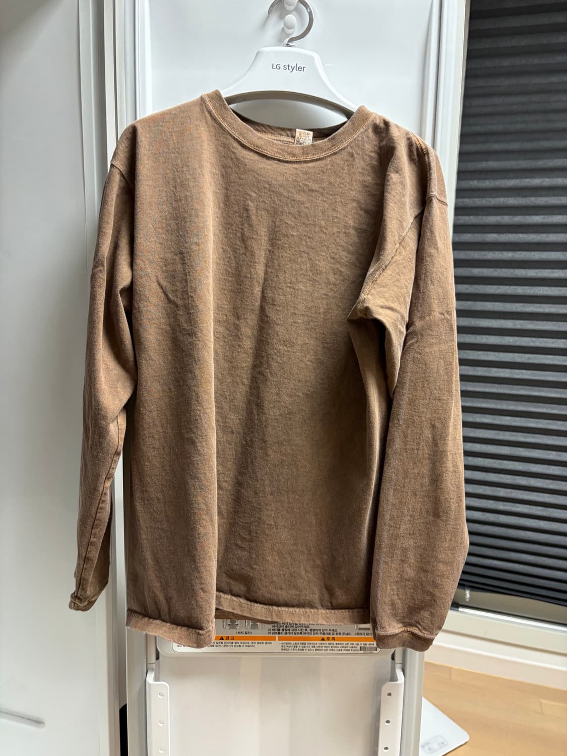 굿온 피그먼트 다잉 긴팔티 상품이미지1