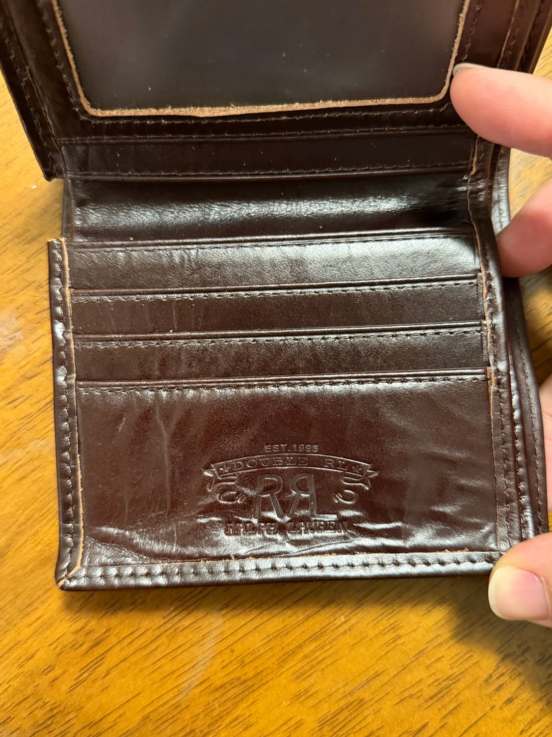 RRL 레더월렛 상품이미지2