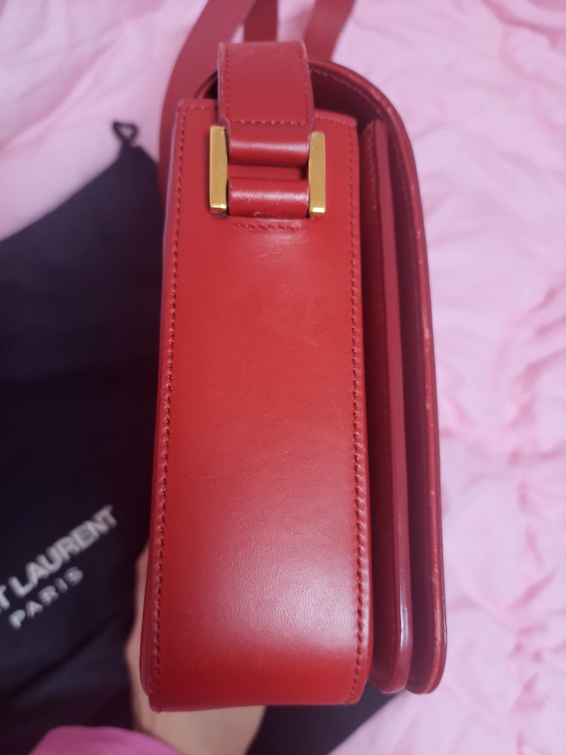 정품)급처상태양호!생로랑 유니버시티 선미가방 크로스백 숄더백 상품이미지7