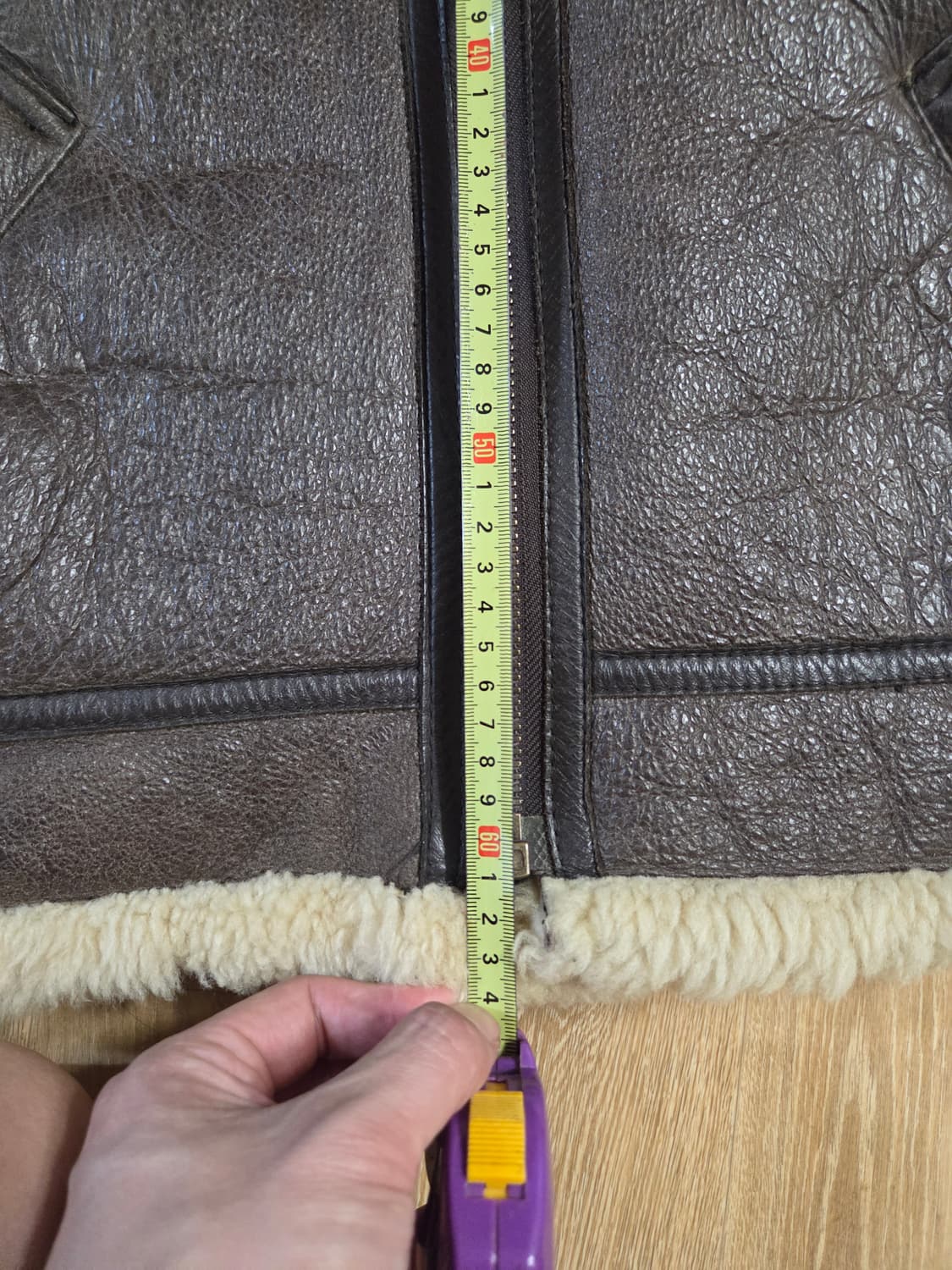 빈티지 양가죽 무스탕 95~100 상품이미지5