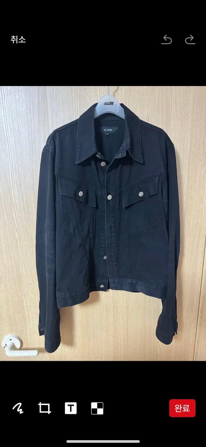 지즈루이스 블랙 데님자켓 M 상품이미지4