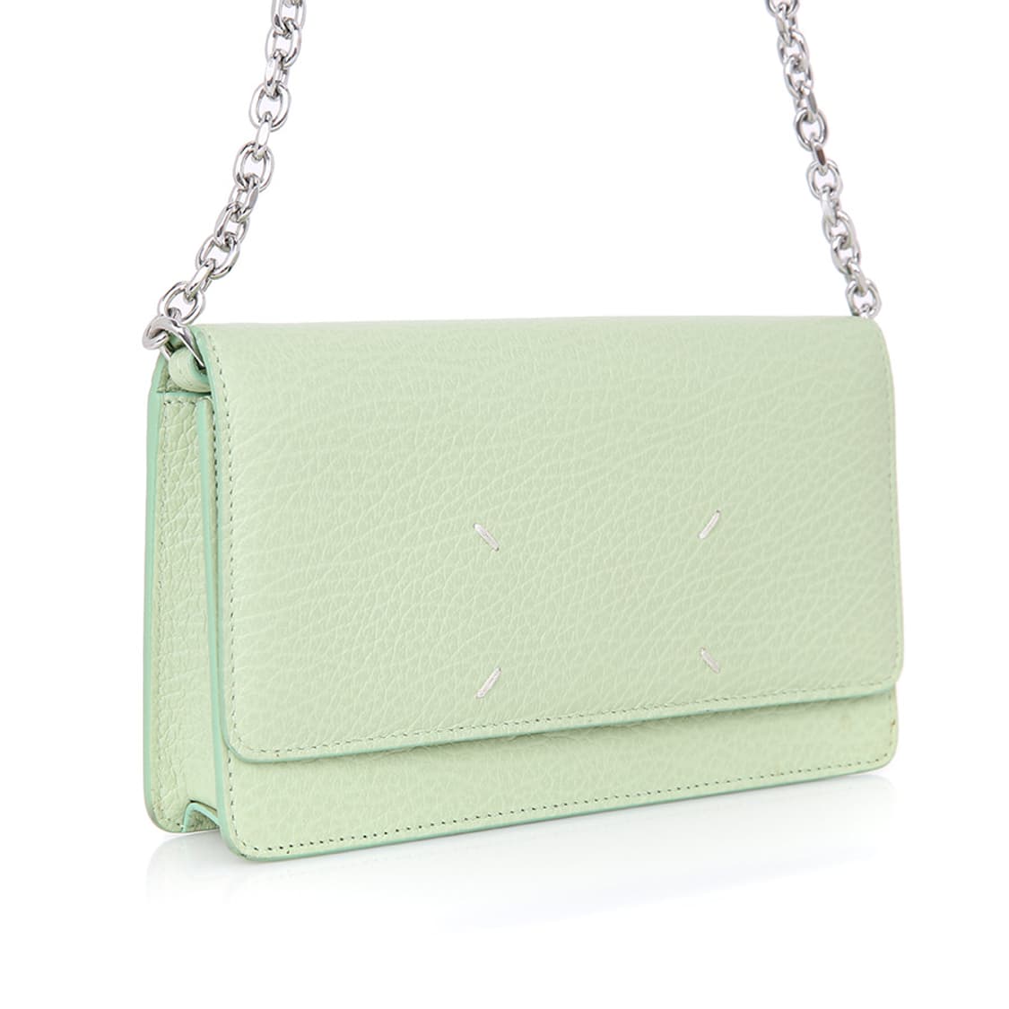 메종 마르지엘라 피스타치오 아이코닉 스티치 미니크로스 WOC S56UI0 상품이미지3