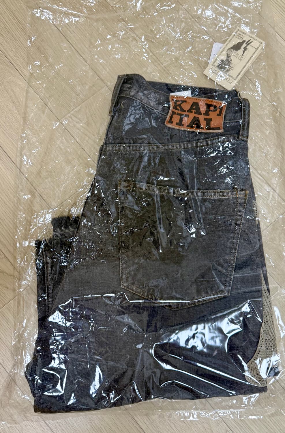 Kapital 14 oz. Denim 5P Bone Embroidery  상품이미지1