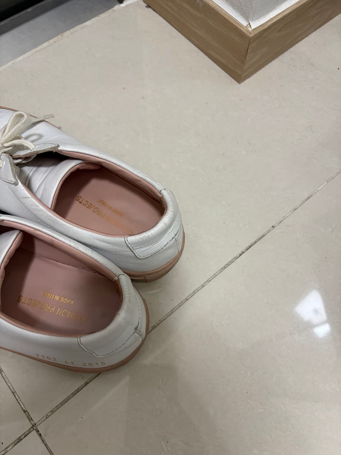 [41] 커먼프로젝트 화이트핑크 상품이미지2