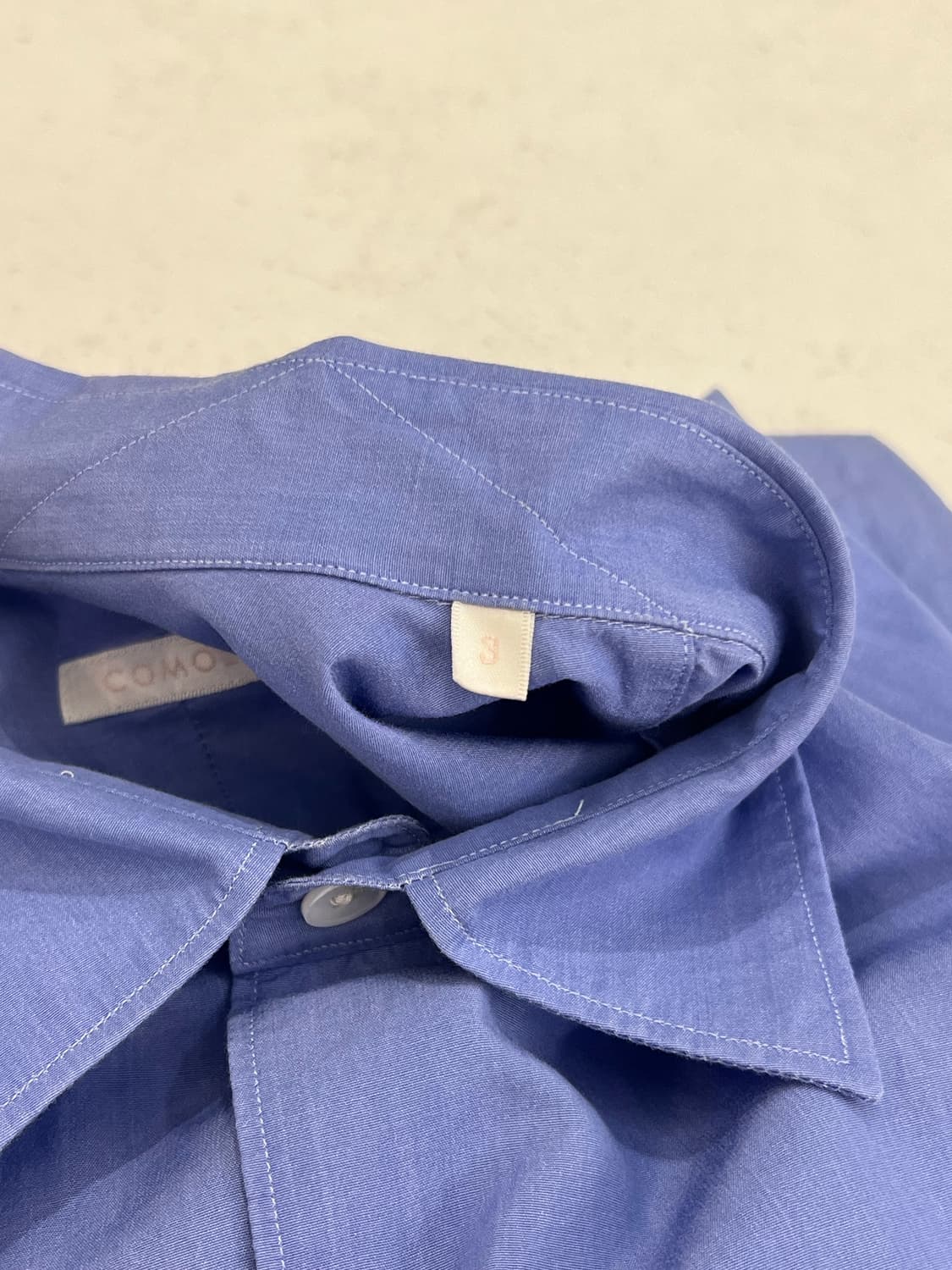 COMOLI 코모리 셔츠 SAX 3 상품이미지3