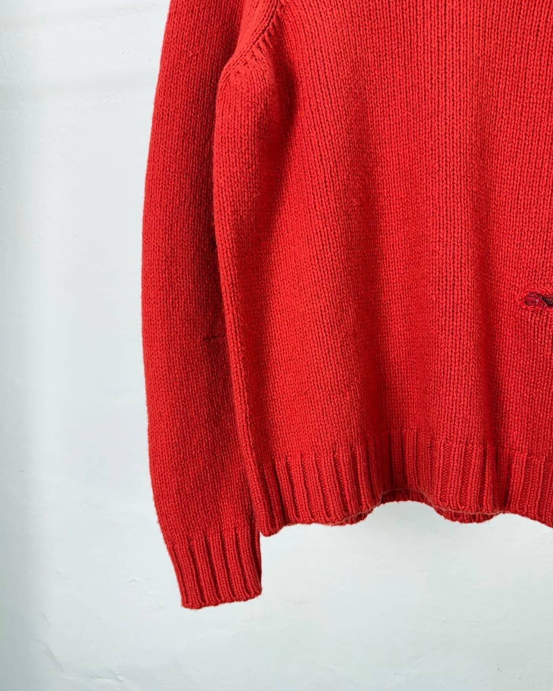 언더커버 18aw 레드 페퍼 모크넥 포켓 니트 스웨터 상품이미지4
