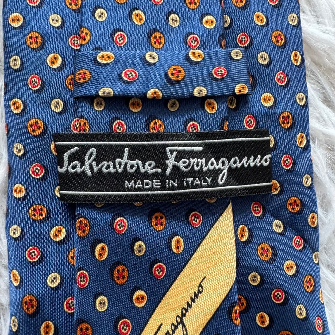 SALVATORE FERRAGAMO 일본빈티지 넥타이 페라가모 넥타이 F 상품이미지4
