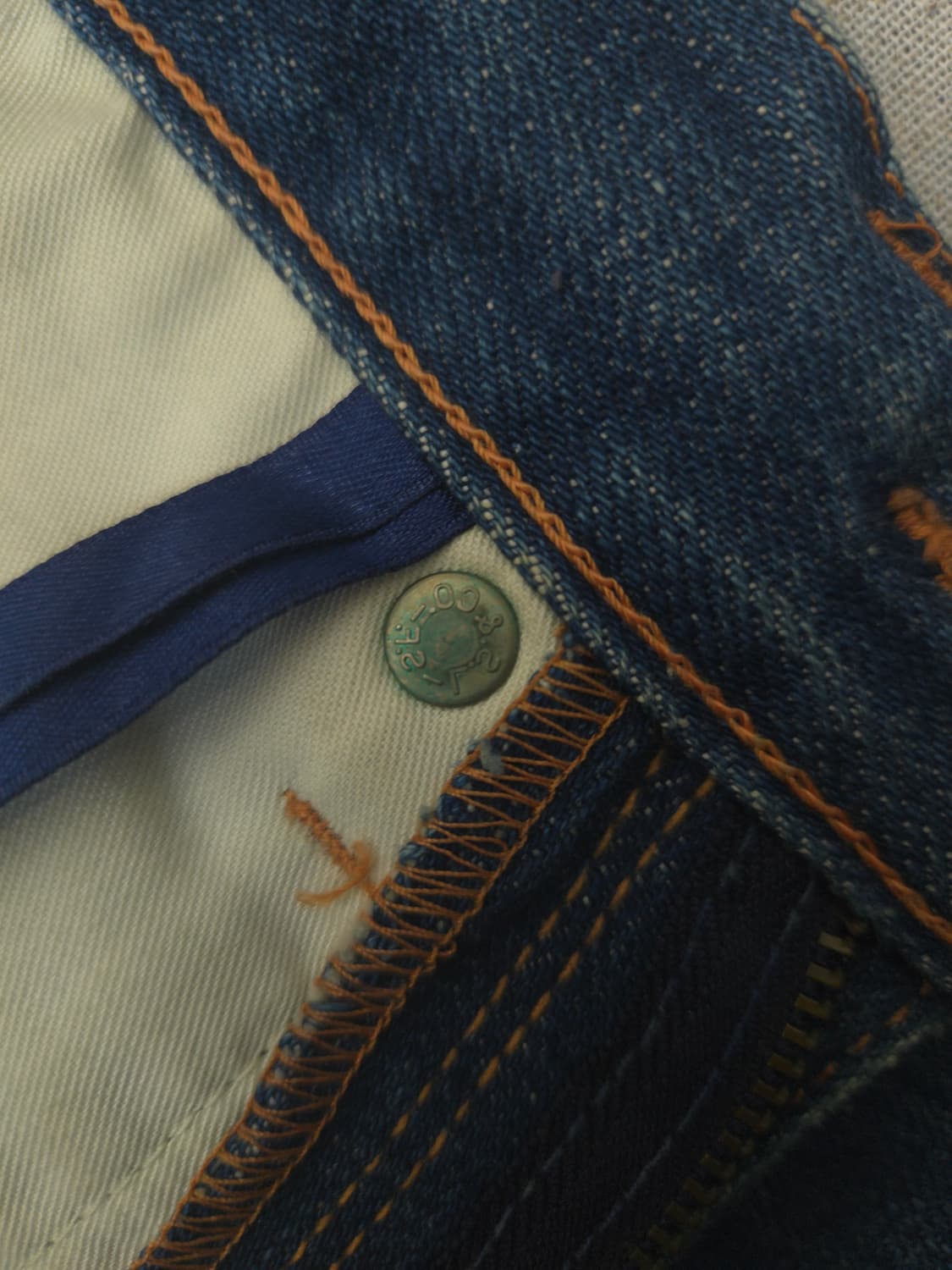 Levis RED 희귀 프리미엄 라인 데님 2007 스페인 생산 상품이미지5