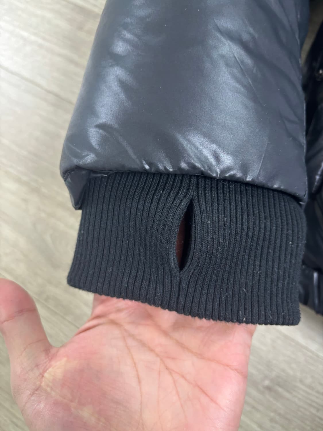 KKST 에드리엘로스 카라 덕다운 숏 패딩 상품이미지5