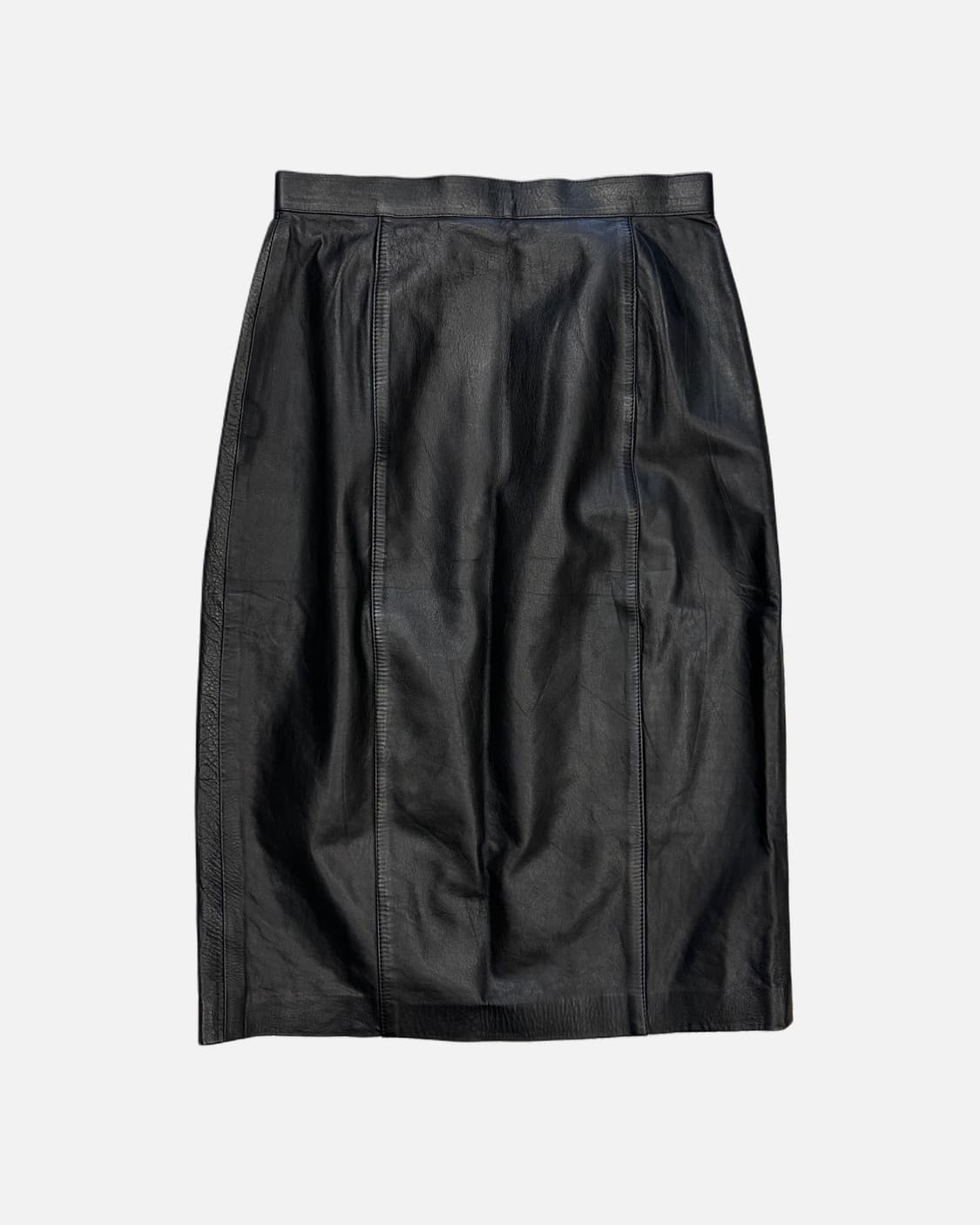 real leather h-line skirt 상품이미지5