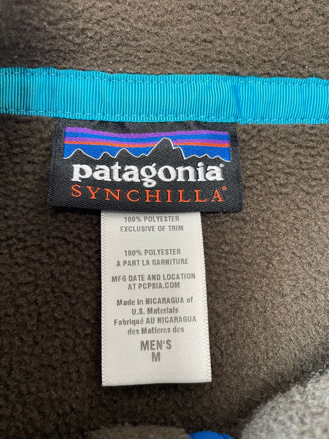 10s Patagonia synchilla 빈티지 신칠라 브라운 상품이미지4