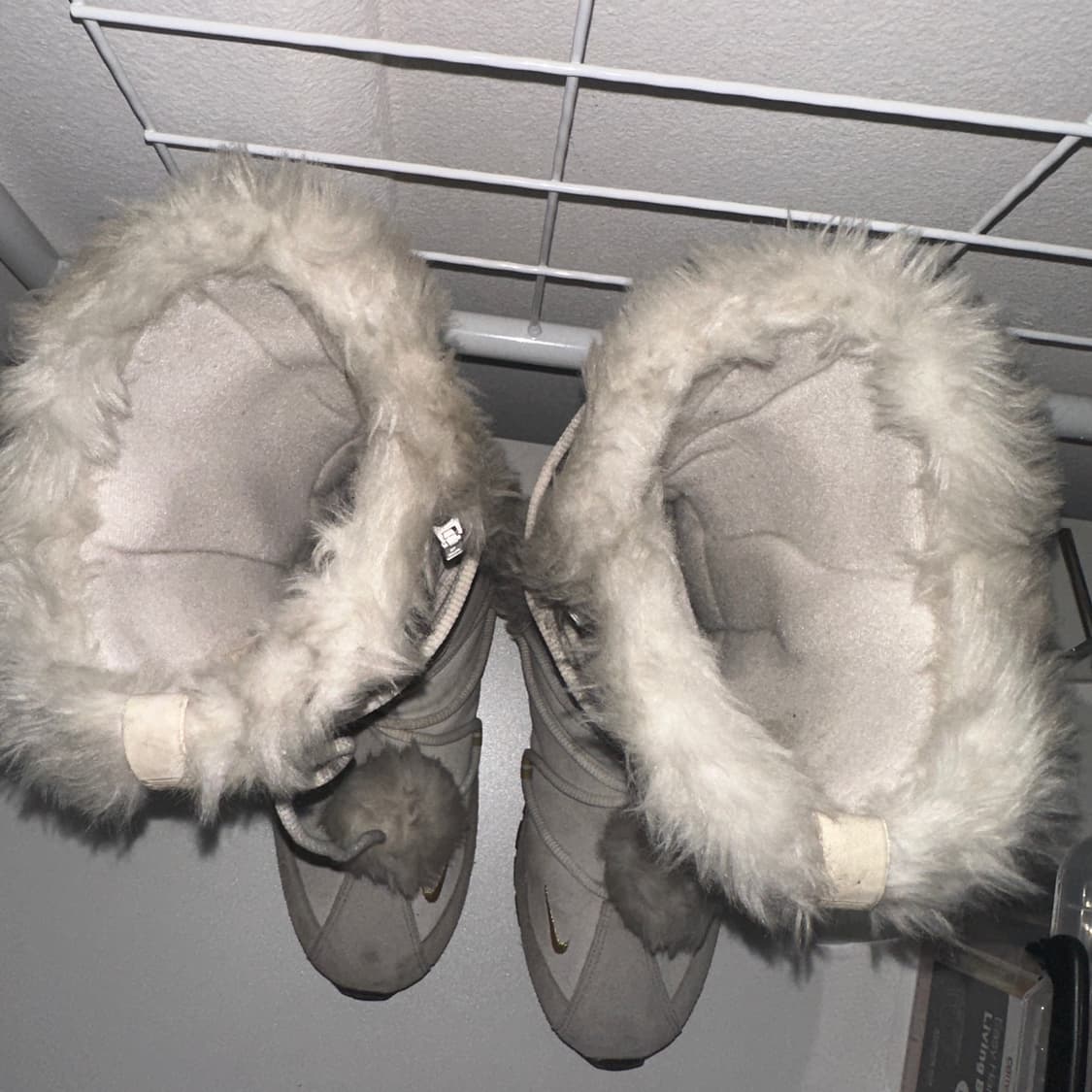 빈티지 나이키 폼폼 롱부츠 퍼 부츠 240 상품이미지4