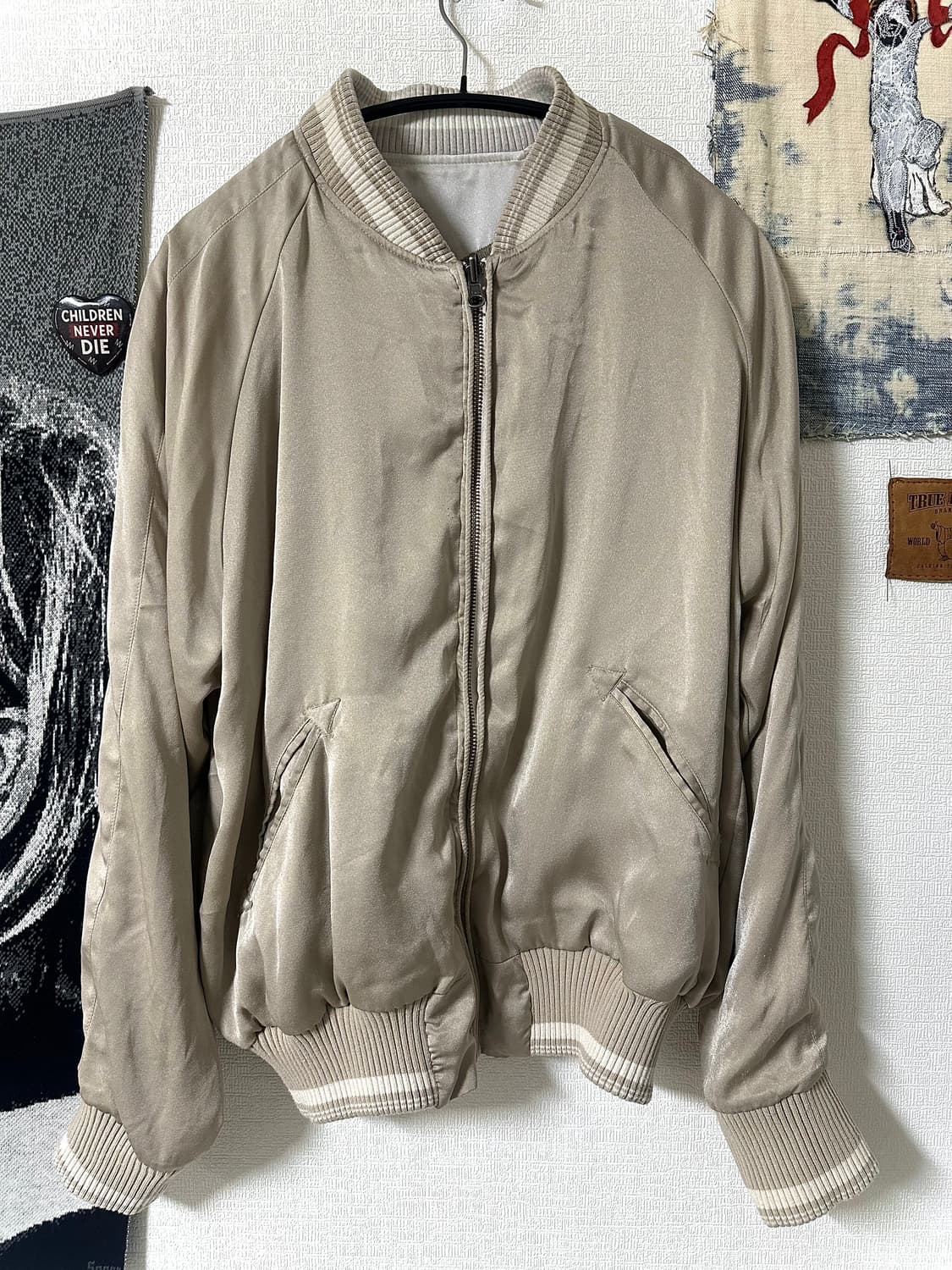 GOA 네이티브 자수 리버시블 스카잔 (인디언 헤드 & 버팔로) 상품이미지5