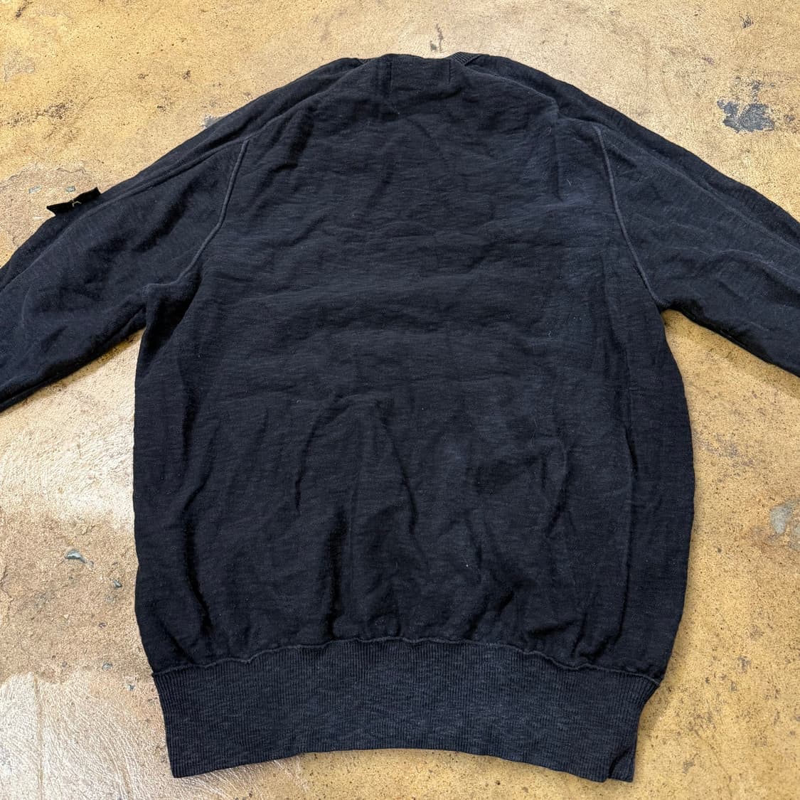 [정품/M] 스톤아일랜드 블랙 긴팔 티셔츠 맨투맨 b15 상품이미지4