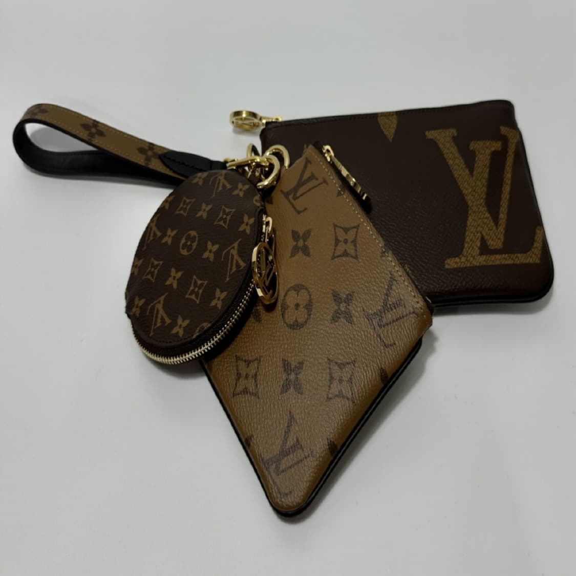 루이비통 트리오 모노그램 캔버스 파우치 상품이미지2
