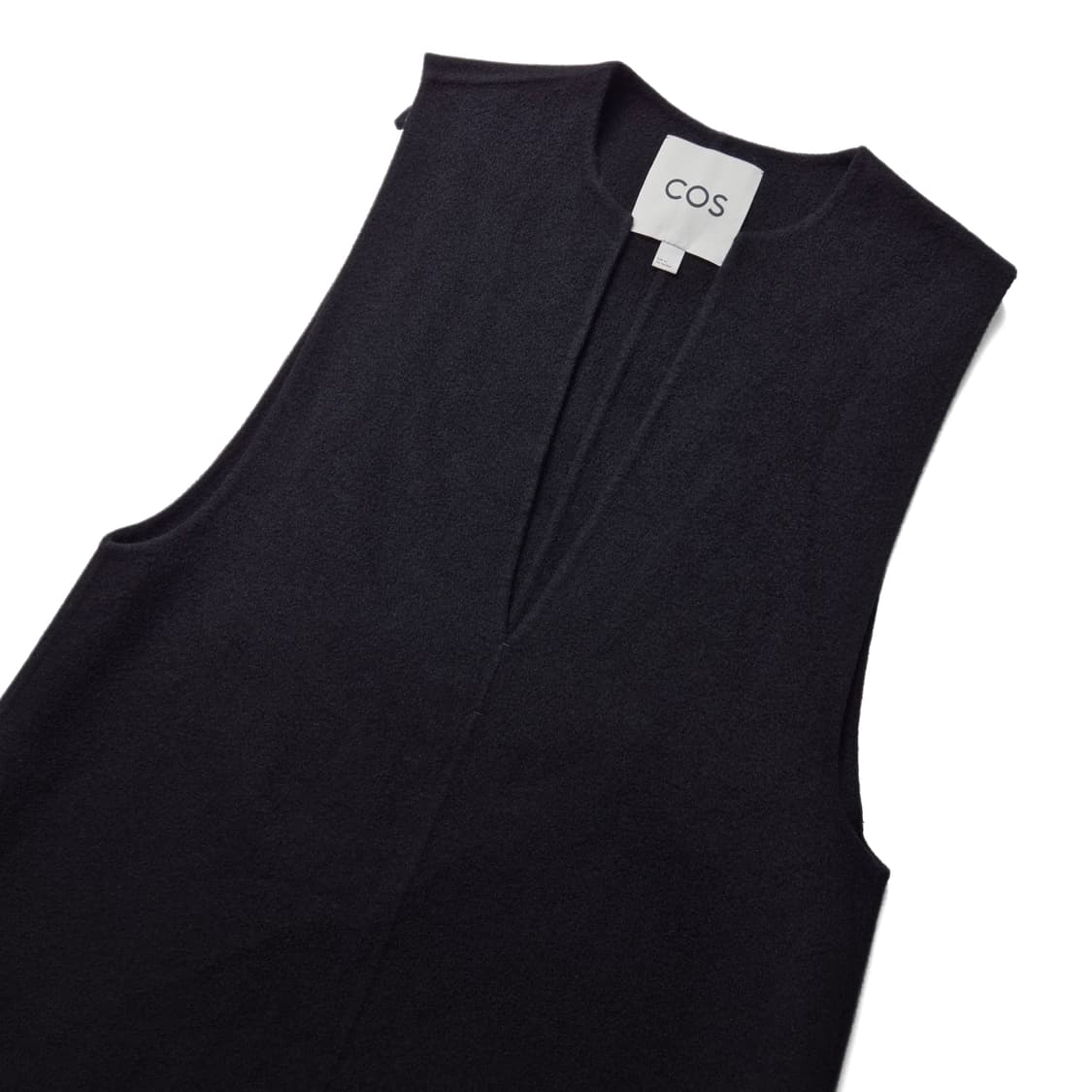 [34] 코스 슬리브리스 울 V넥 드레스 상품이미지1