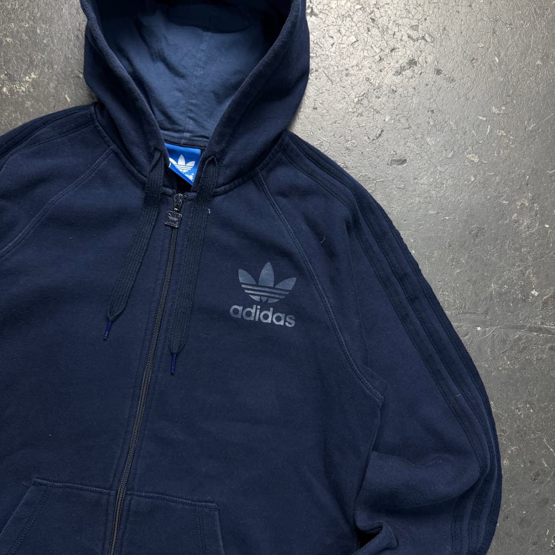 100 아디다스 삼선 후드집업 상품이미지2