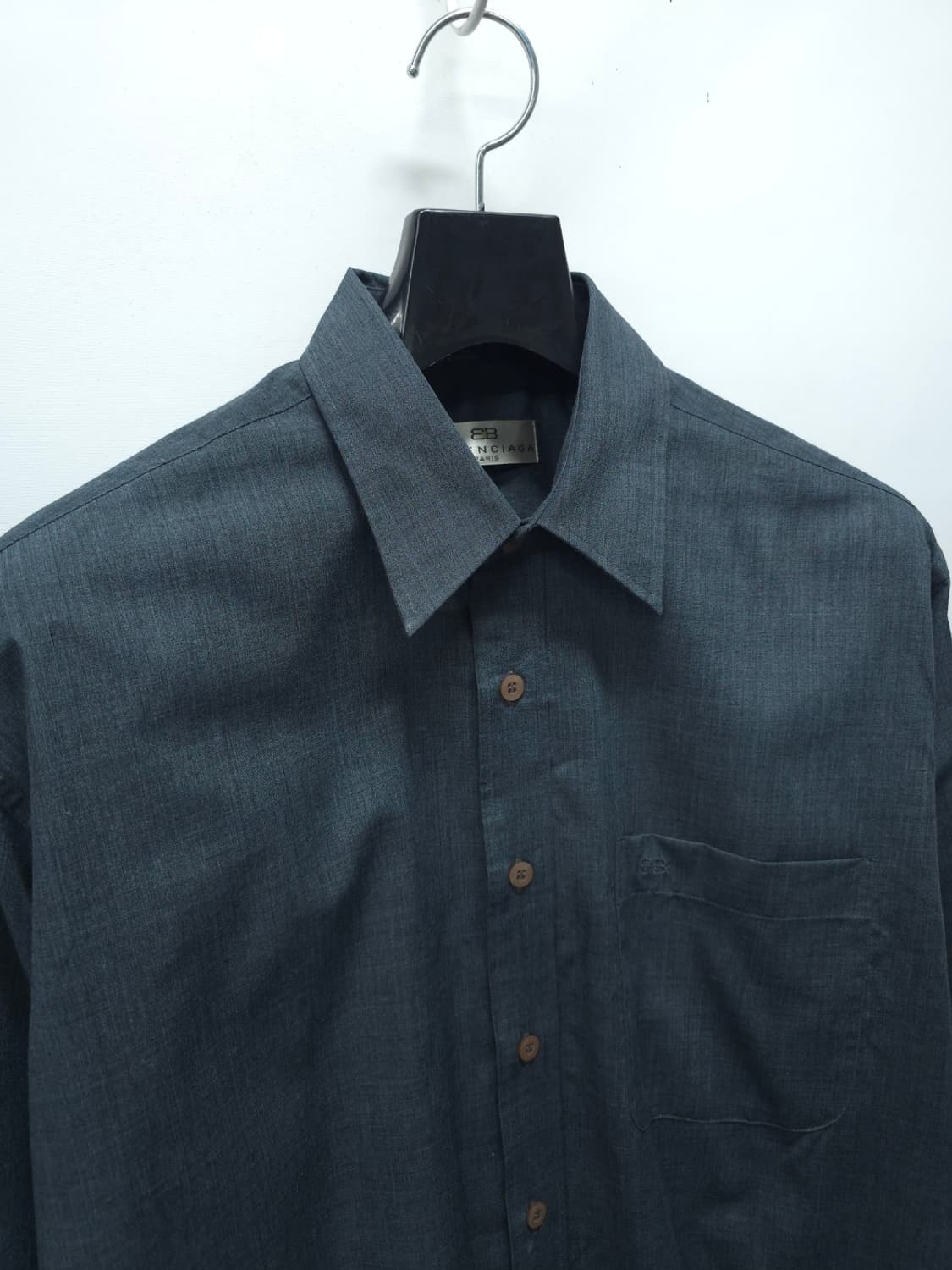 ​발렌시아가90's 올드스쿨 다크그레이 셔츠 (95사이즈) 상품이미지5