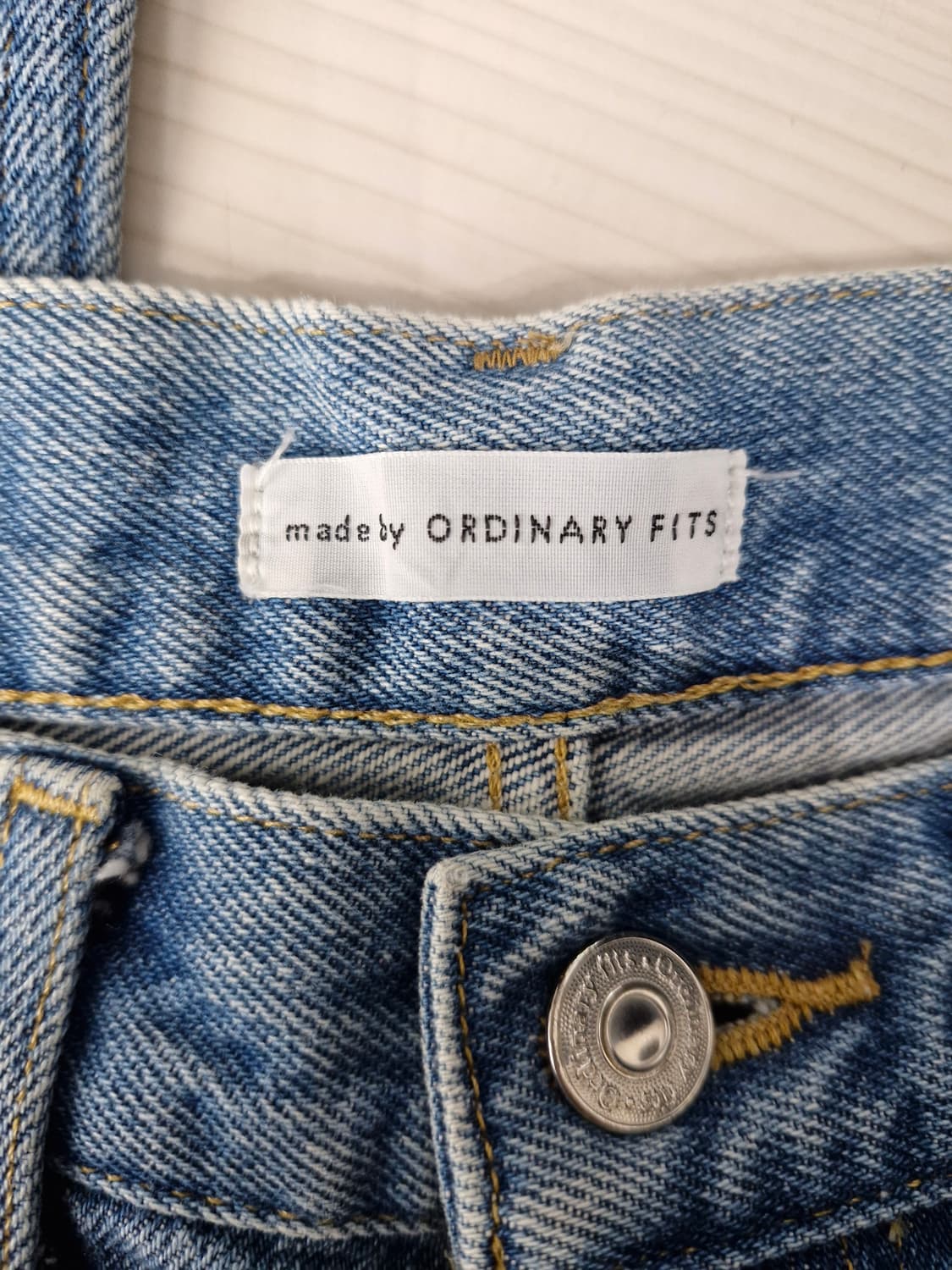 [국내매장판]ORDINARY FITS 오디너리핏즈 데님 팬츠 상품이미지6