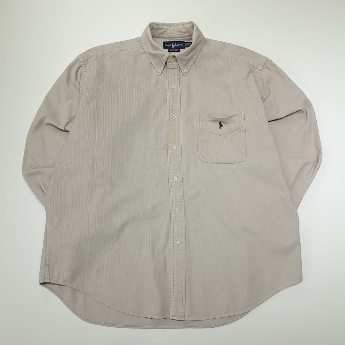 CN851 L 폴로 랄프로렌 빅셔츠 USA 그레이지 코듀로이 셔츠 남방 상품이미지1