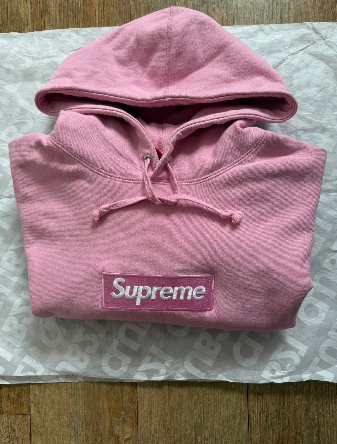 슈프림 후드티 더스티핑트 L사이즈 상품이미지1